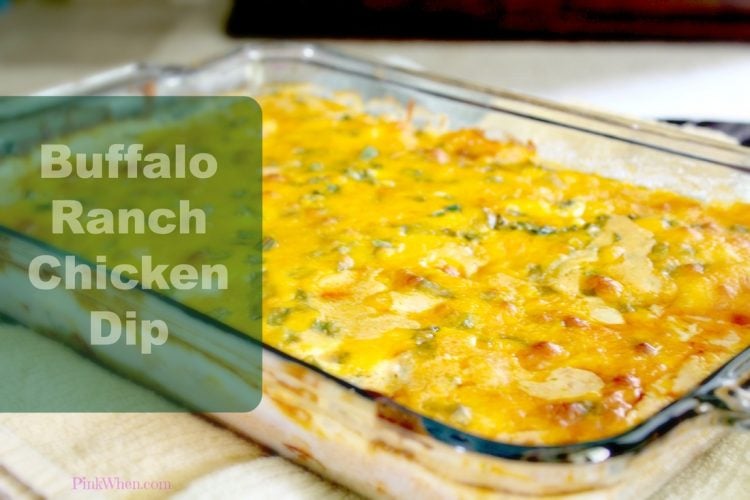 Buffalo Ranch Chicken Dip