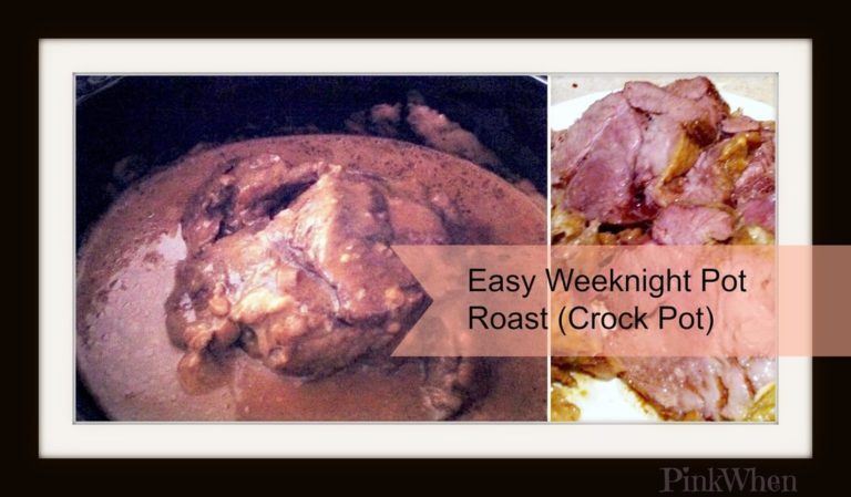 Easy Weeknight Pot Roast Recipe (Crock Pot)