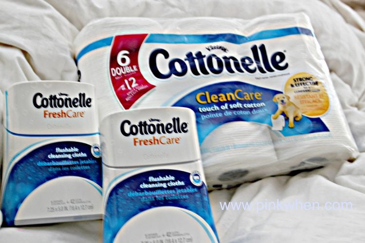 Cottonelle Disposable Wipes #LetsTalkBums