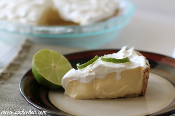 Key Lime Pie via PinkWhen.com