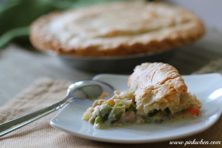 Delicious Turkey Pot Pie Recipe, perfect for those holiday leftovers!