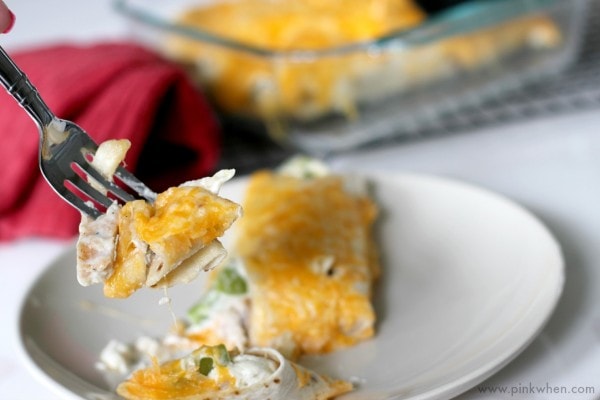 Easy Chicken Fajita Enchiladas Recipe 1