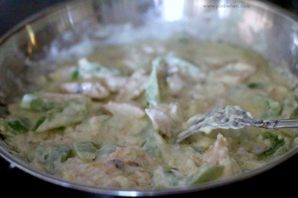 Easy Fajita Chicken Enchiladas Mixture