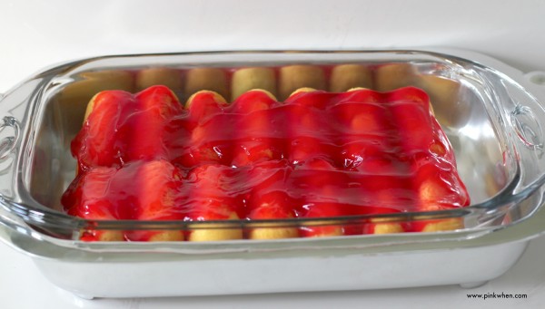 No Bake Strawberry Blueberry Patriotic Cloud Cake
