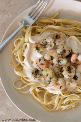 Shrimp Alfredo Pasta