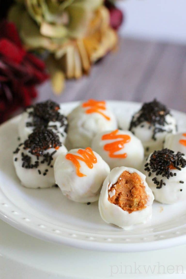 Pumpkin Spice OREO Cookie Balls Dessert Recipe