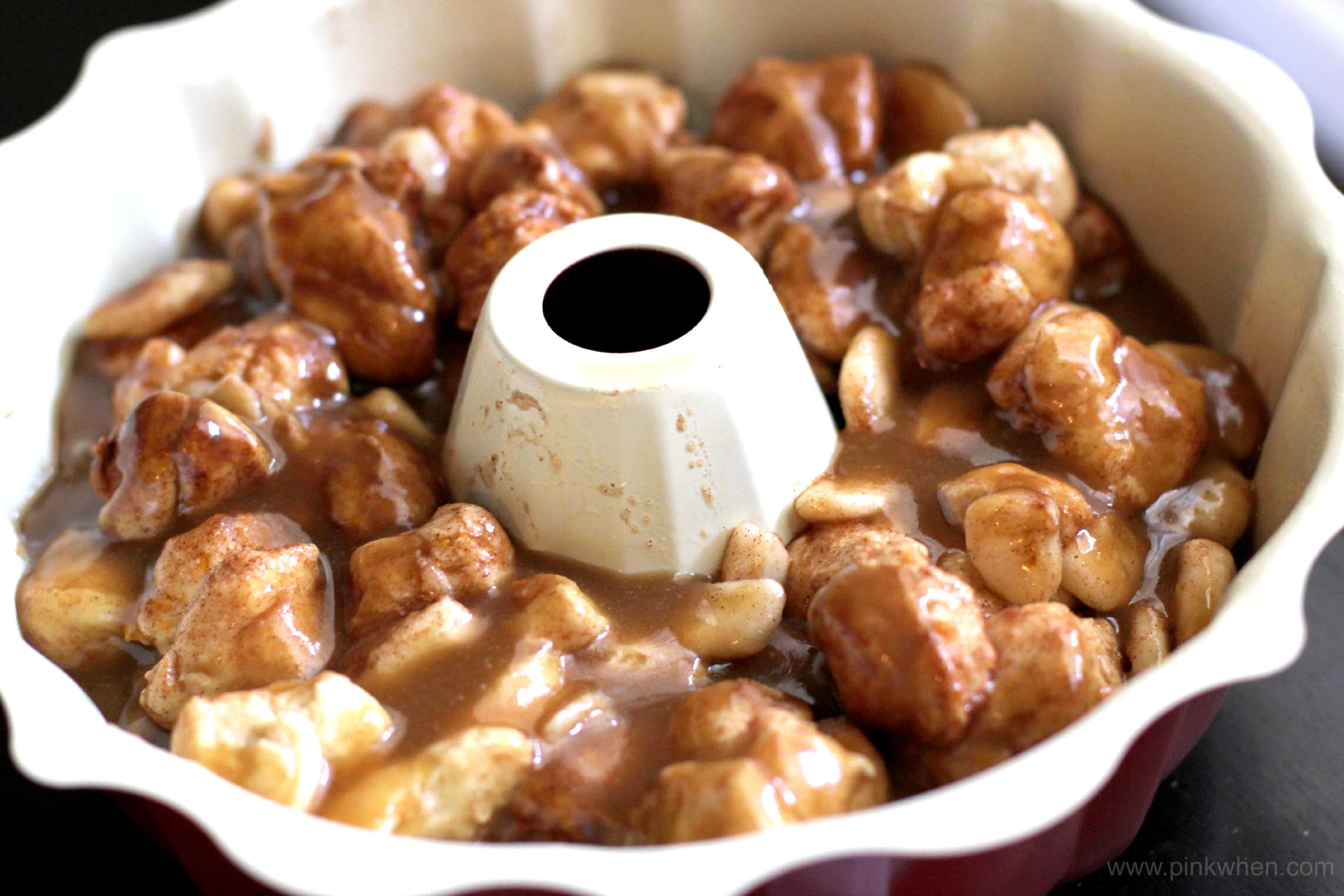 Banana's Foster Pull Apart Monkey Bread 