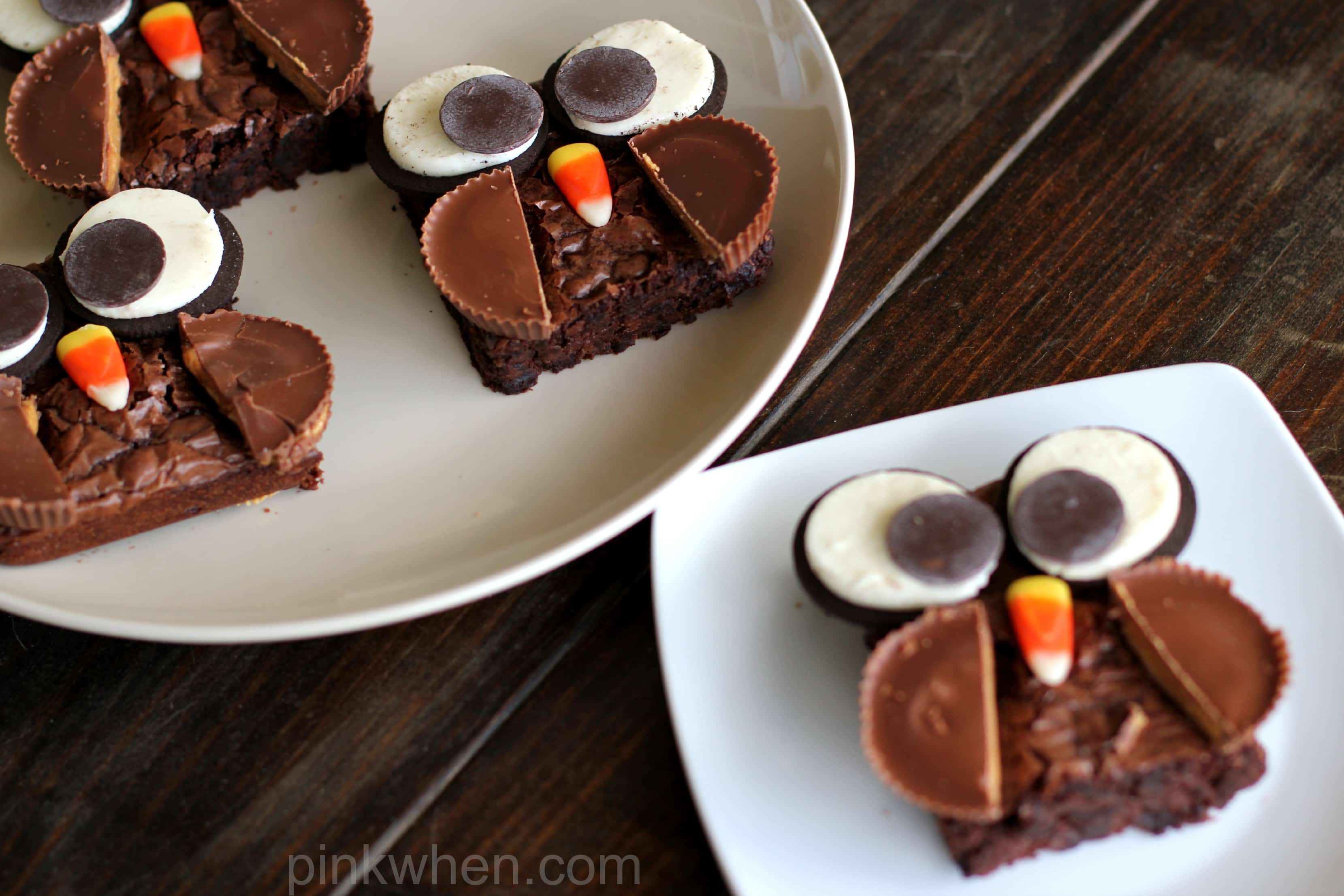 Cute Brownie Owl Treats from PinkWhen.com