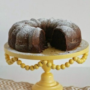 Triple Chocolate Bundt Cake