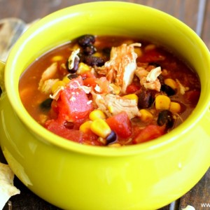 Slow Cooker Chicken Taco Soup Recipe