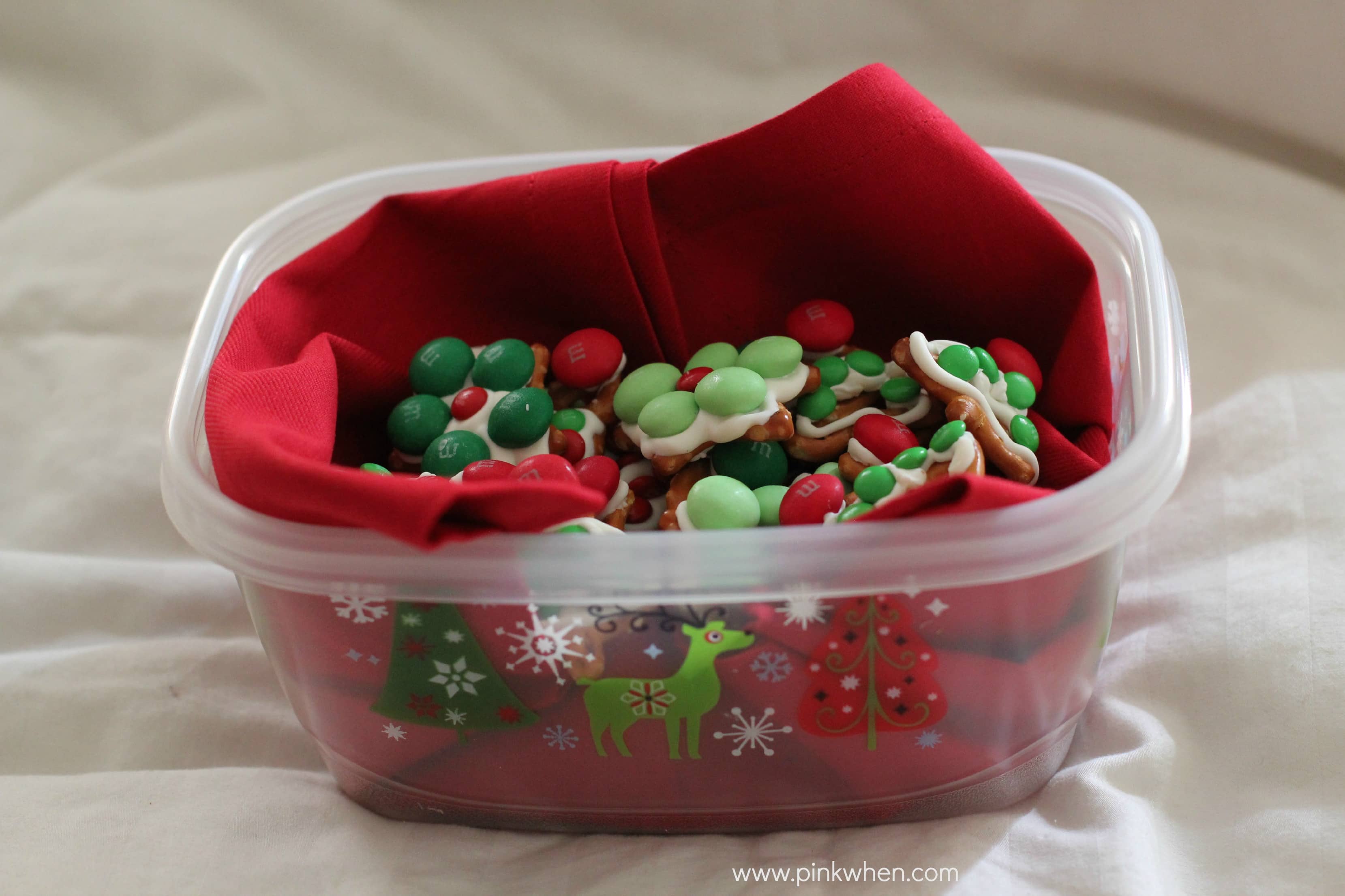 White Chocolate Christmas Holiday Pretzels