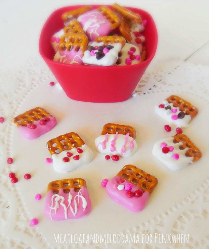 Valentine's Day Pretzel treats