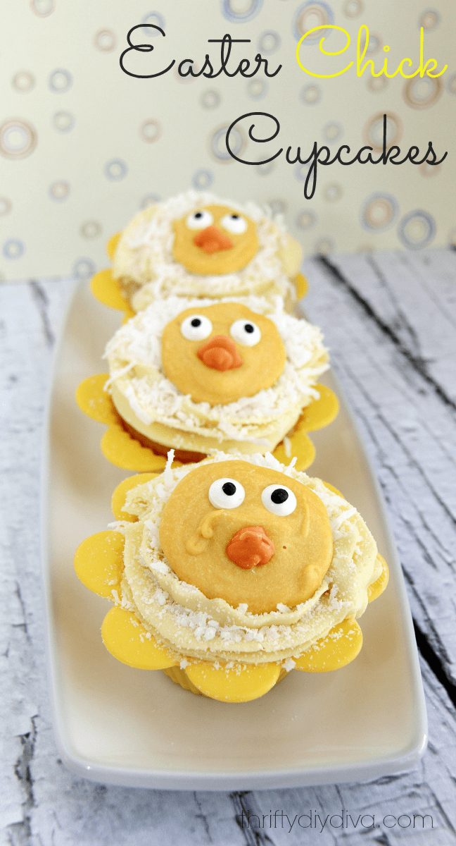 Easter-Chick-Cupcakes