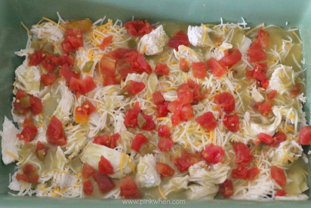 Cheesy Chicken Enchilada Casserole Recipe