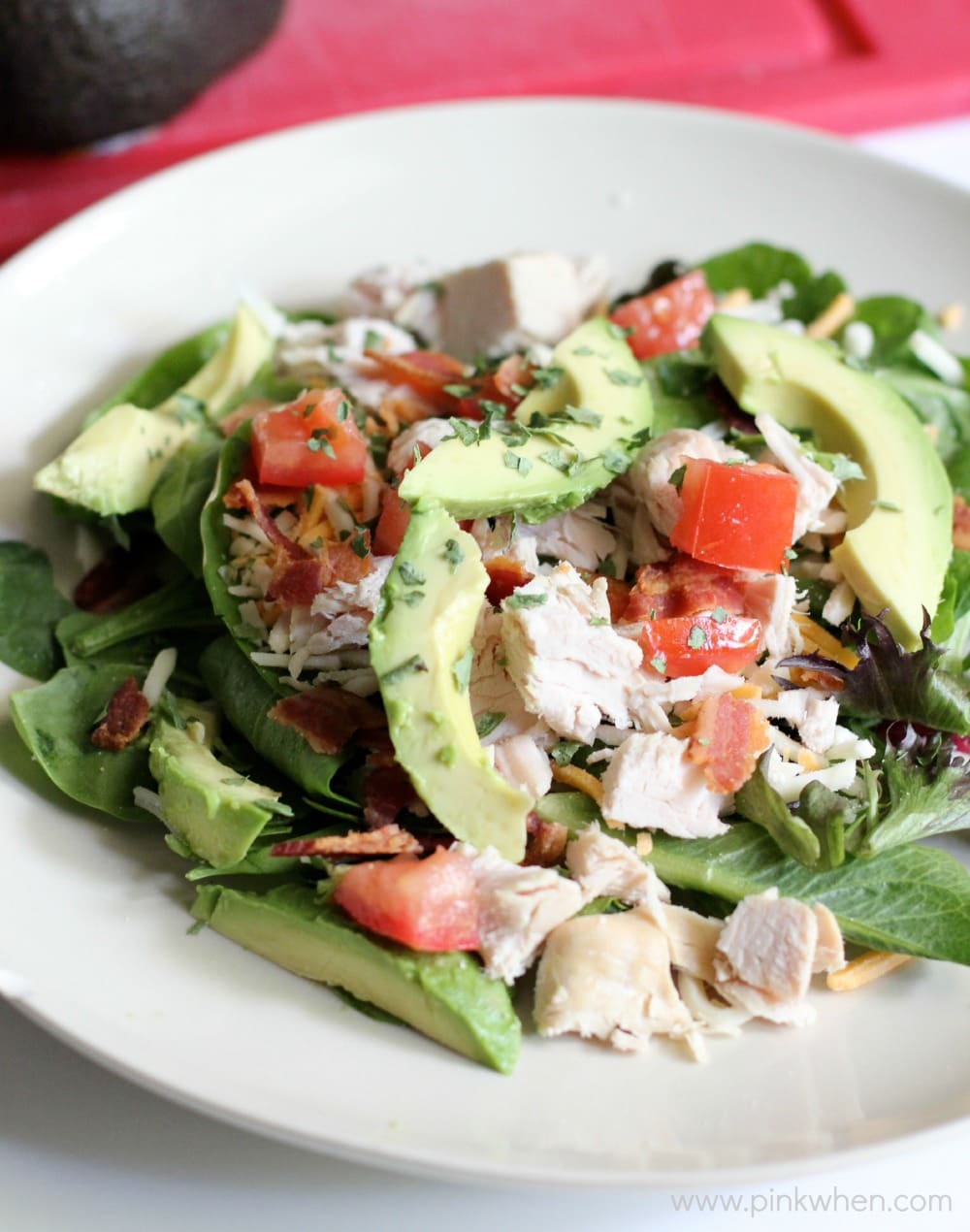 Whole 30 and Palep Turkey Avocado BLT Salad