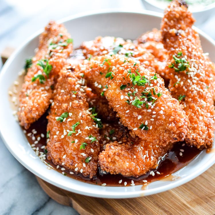 Sticky Chicken by CookingAndBeer for PinkWhen.com