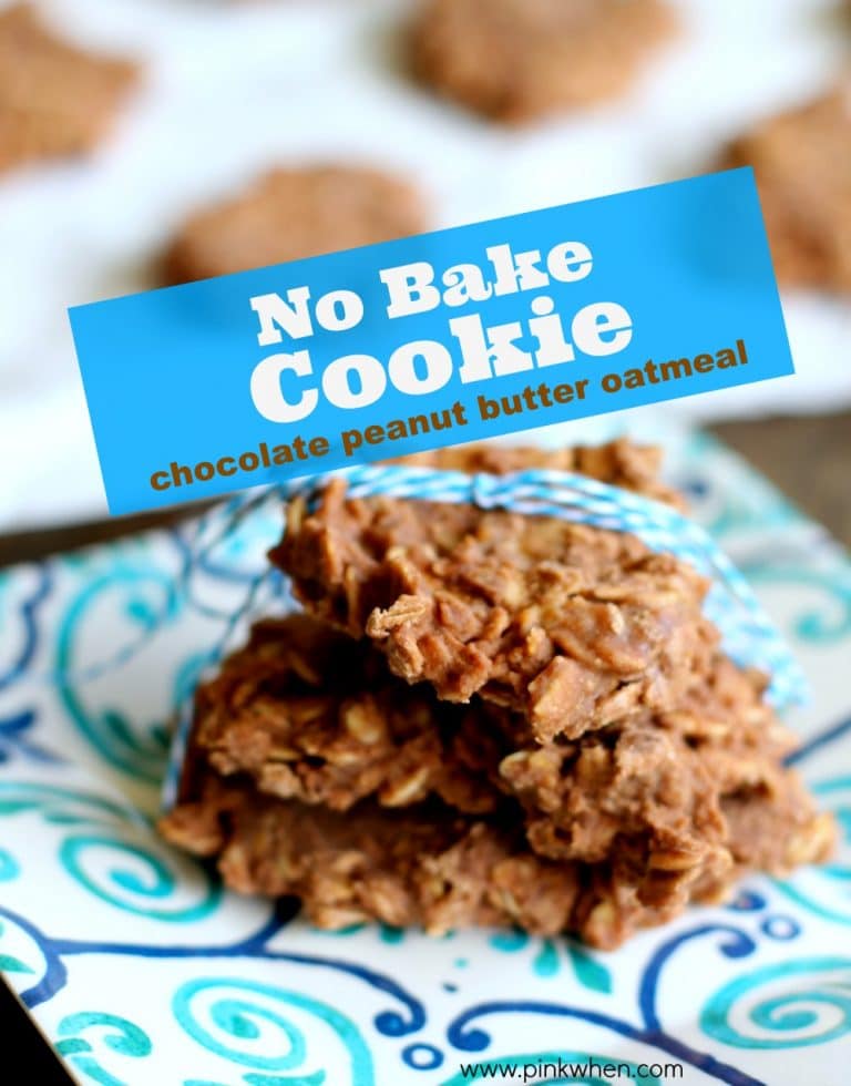 No Bake Cookie Recipe from @PinkWhen 