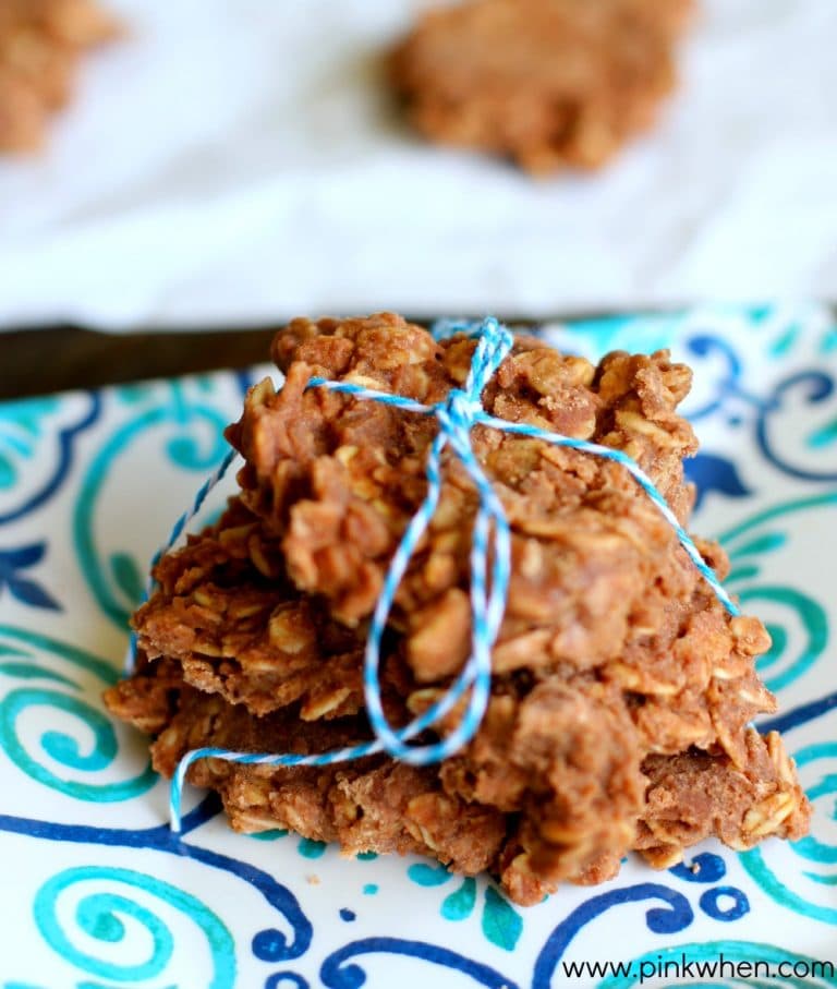 No Bake Cookie Recipe from @PinkWhen 
