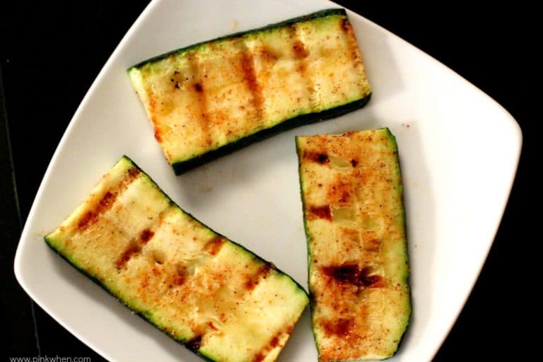 Grilled Zucchini Recipe www.pinkwhen.com