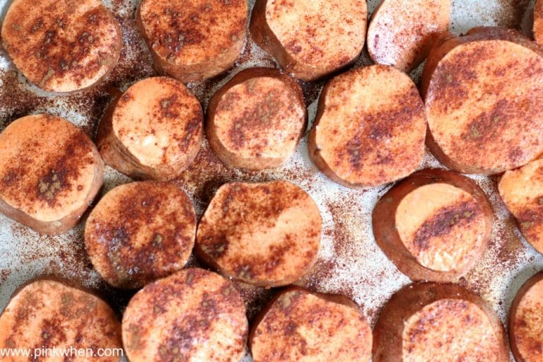 How to cook perfect sweet potato slices on the grill | www.pinkwhen.com