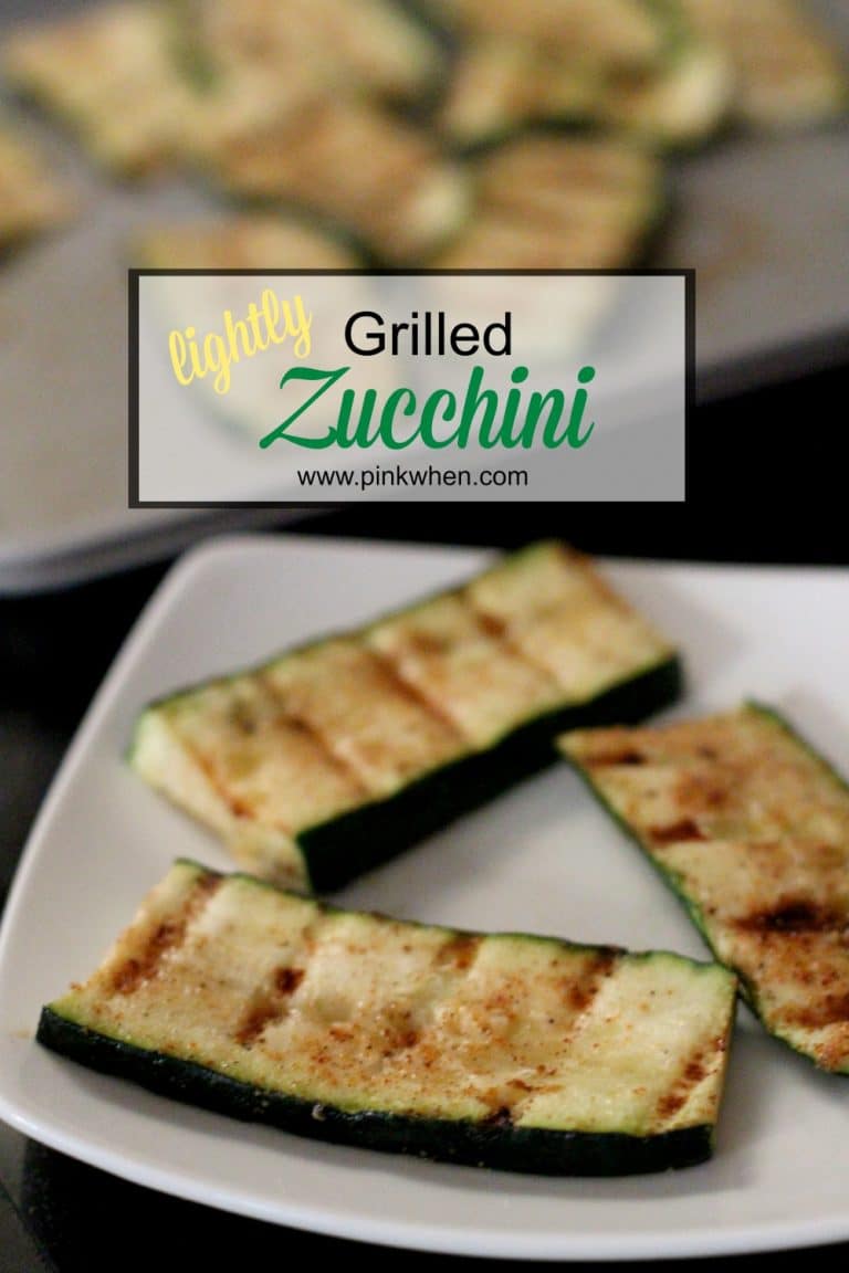 Lightly Grilled Zucchini recipe