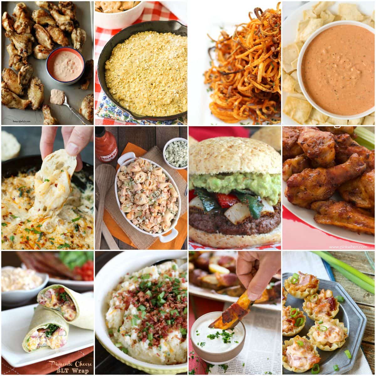 Tailgate Food & Easy Appetizers Recipes  www.pinkwhen.com