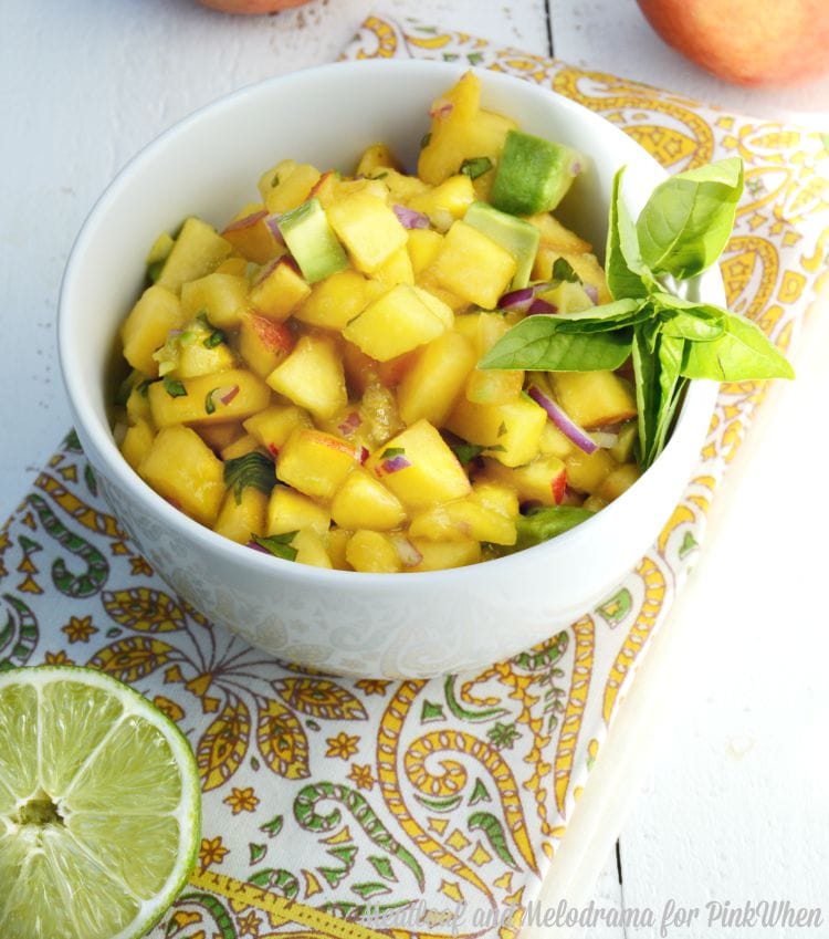 peach salsa