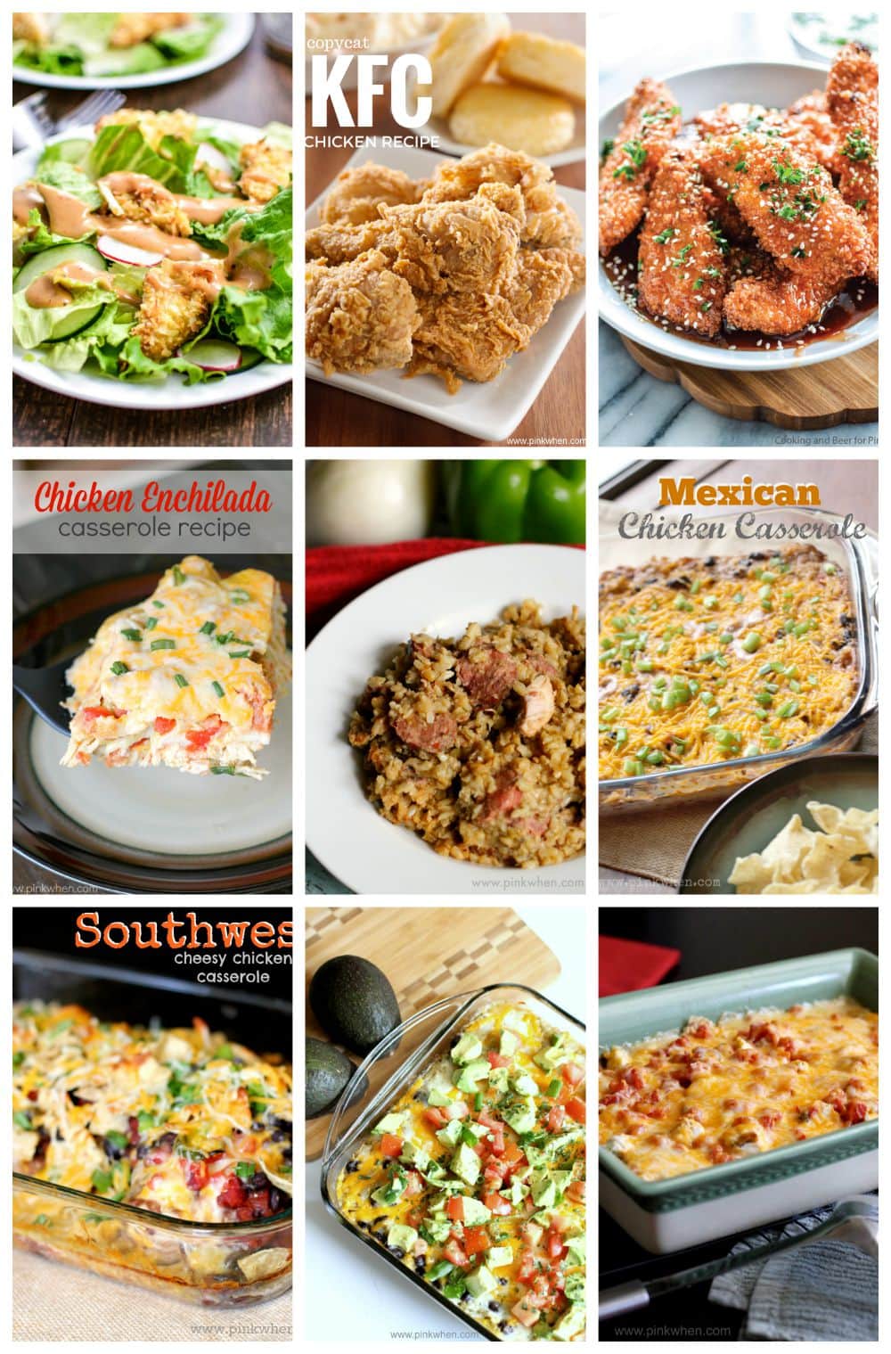 Baked Chicken Breast Recipes | www.pinkwhen.com