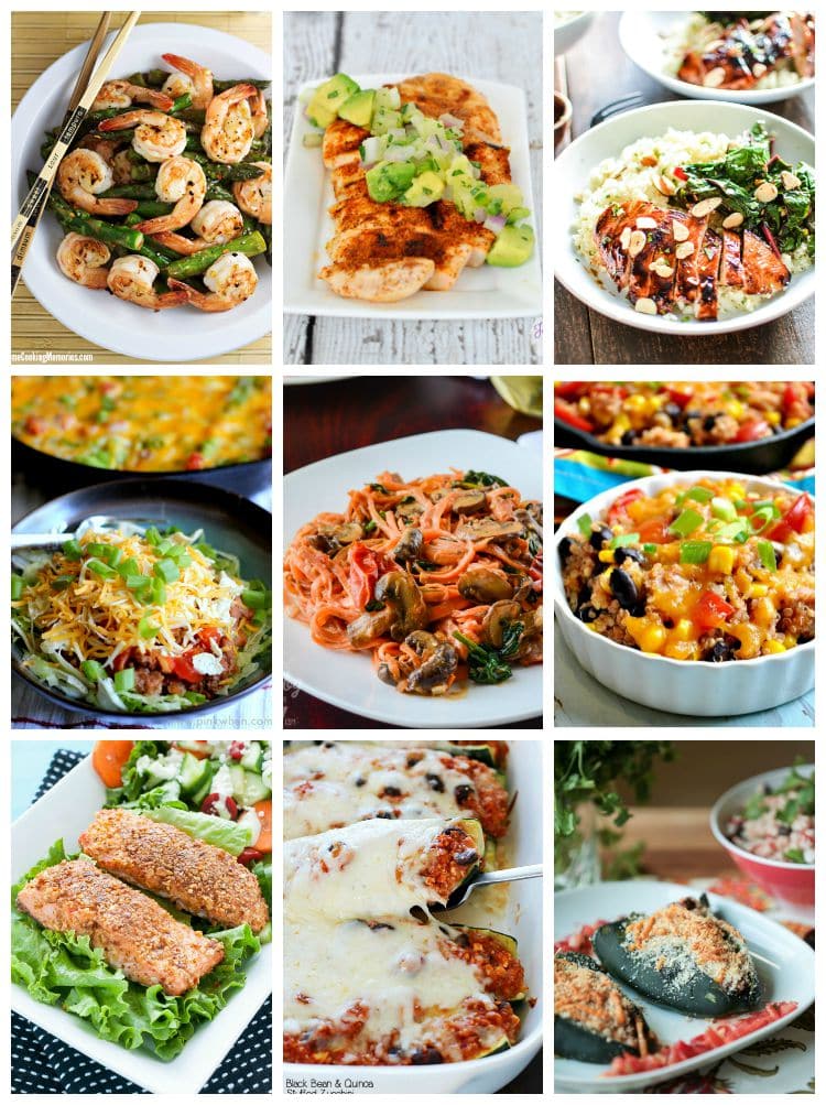 Healthy Dinner Ideas Pin