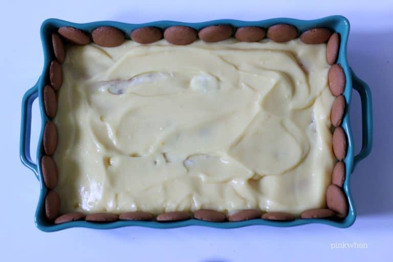 No Bake Banana Pudding Cake