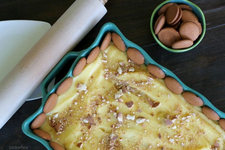 No Bake Banana Pudding Cake