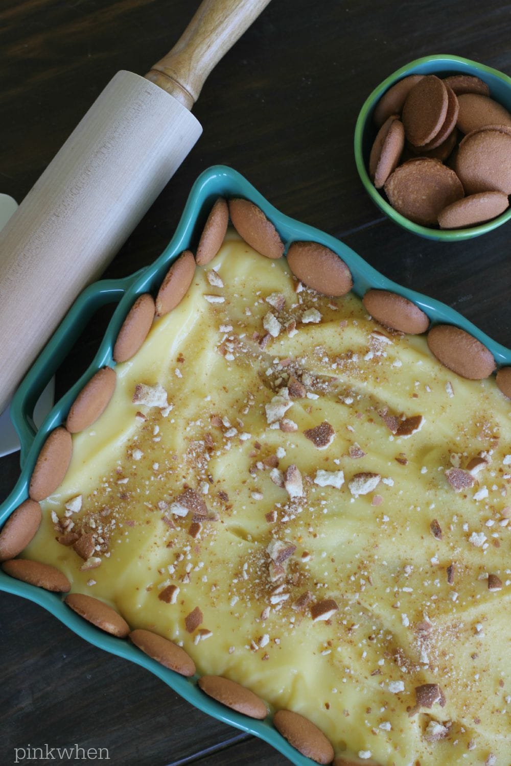 No Bake Banana Pudding Cake