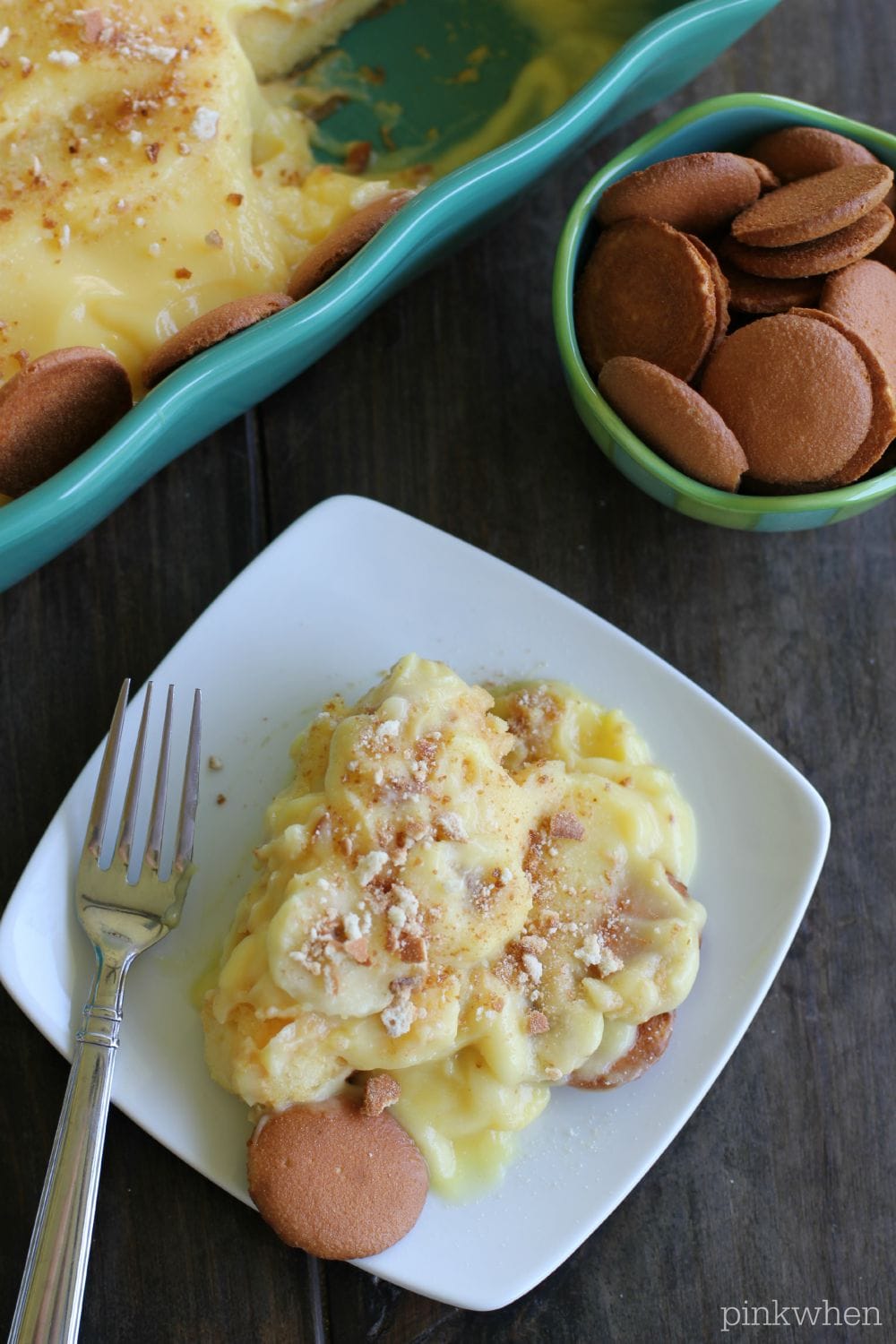 No Bake Banana Pudding Cake