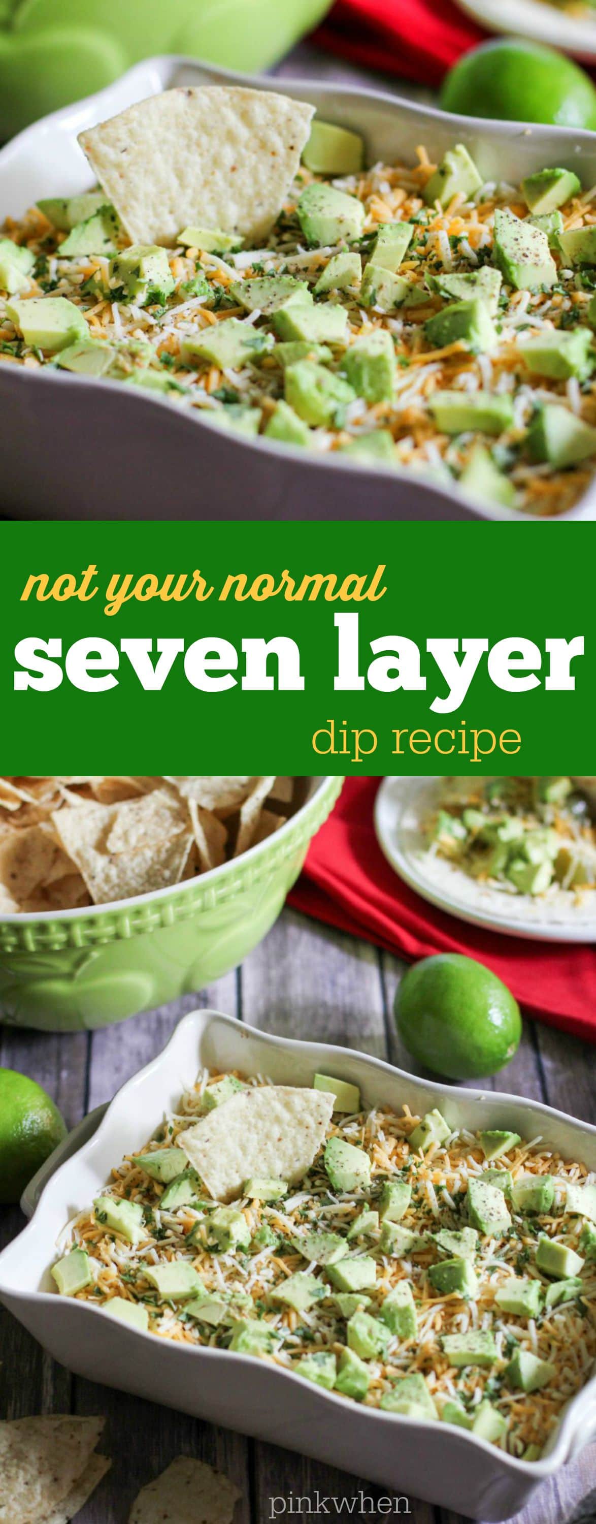 Not Your Normal Seven Later Dip Recipe | PinkWhen