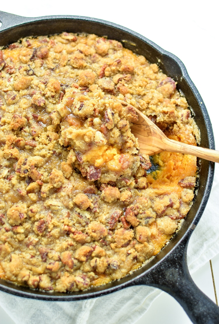 Skillet Sweet Potato Casserole