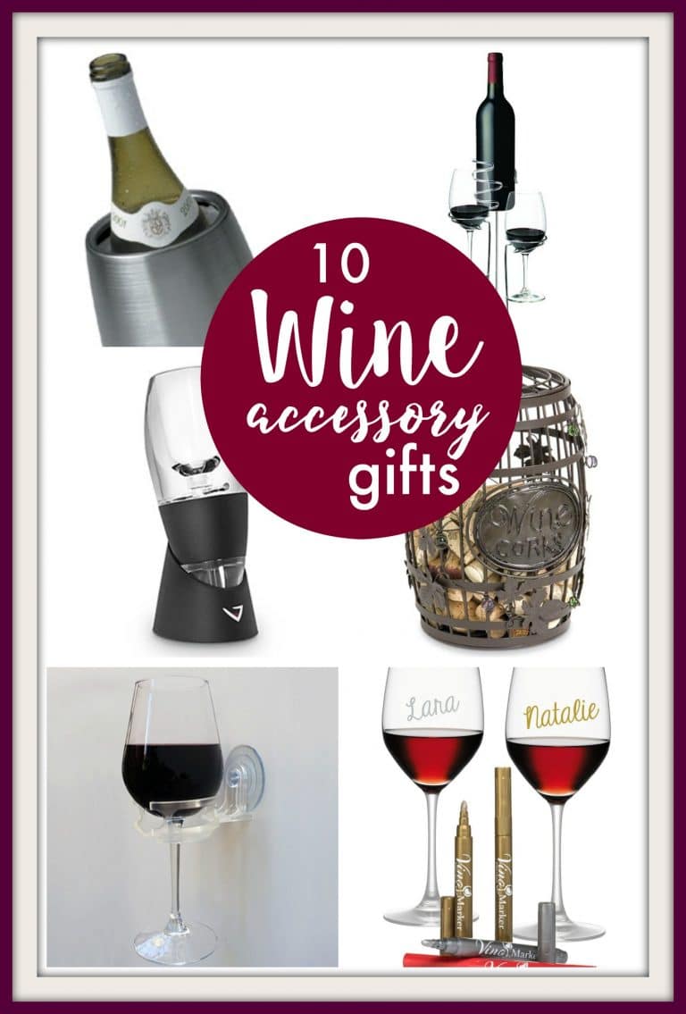 10 Great Wine Accessory Gift Ideas for that special someone who loves wine! | PinkWhen