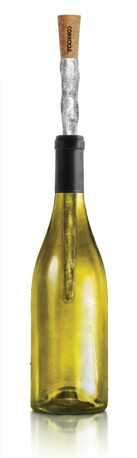 Another great wine accessory gift! Keep the wine chilled with this awesome corksicle.