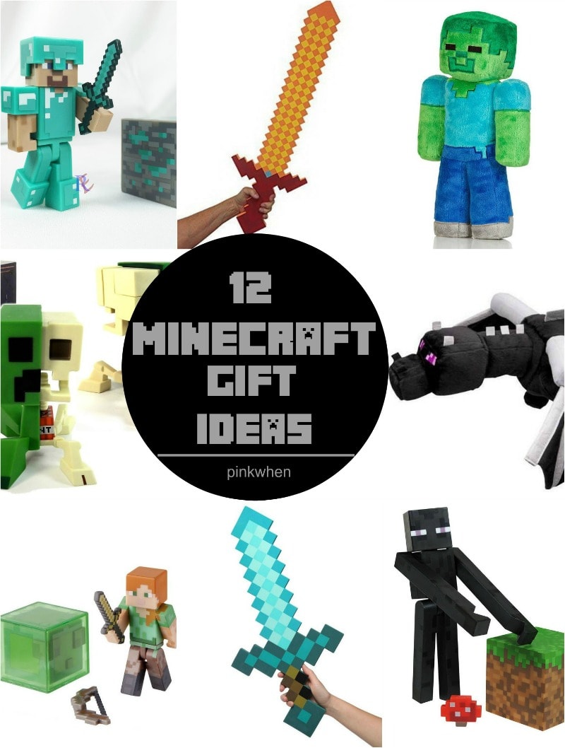 12 Minecraft Gift Ideas - Perfect for Christmas, birthdays, or just because. Sure to make any Minecraft fan happy! | PinkWhen