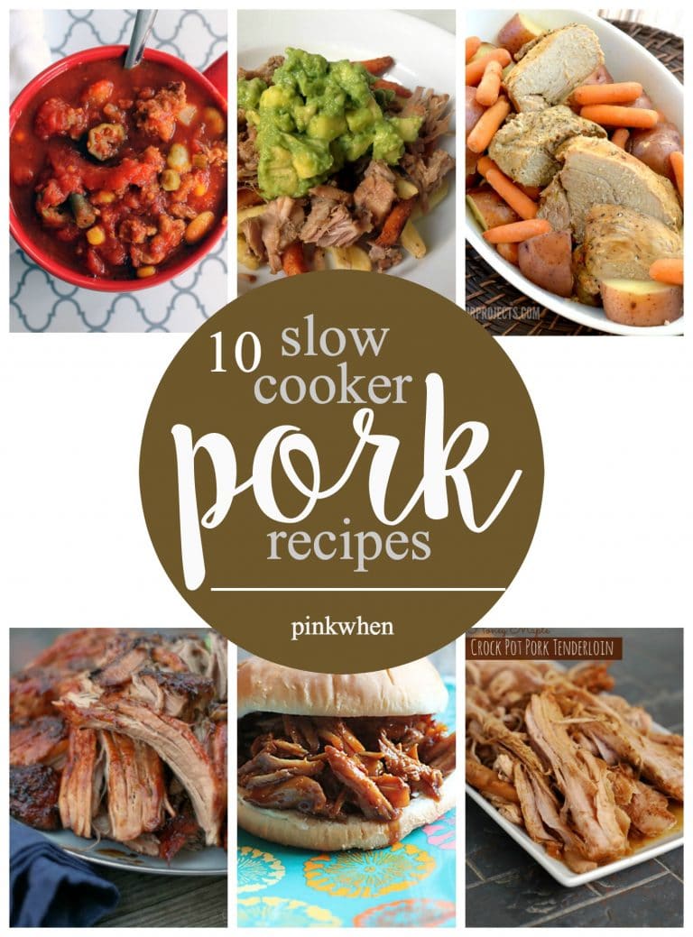 10 or the most amazing slow cooker crock pot recipes | PinkWhen