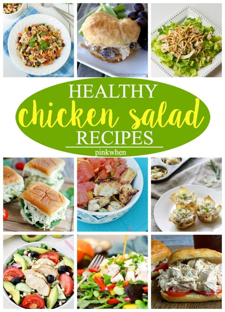 Healthy Chicken Salad Recipes | PinkWhen
