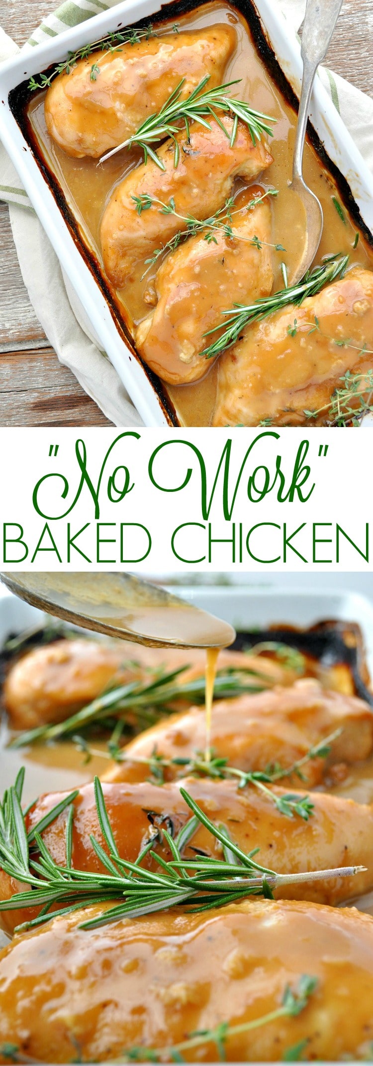 25+ On Dish Chicken Dinners with Little Clean Up! 