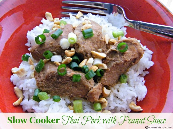 SlowCookerThaiPorkWithPeanutSauce