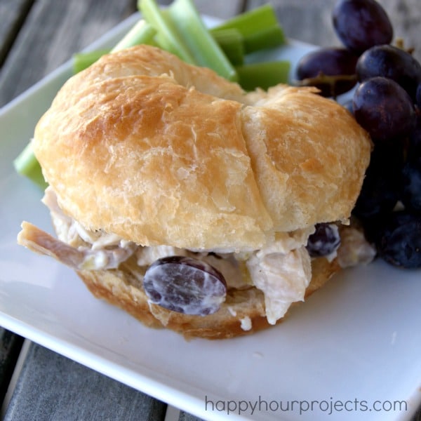 chicken salad with grapes