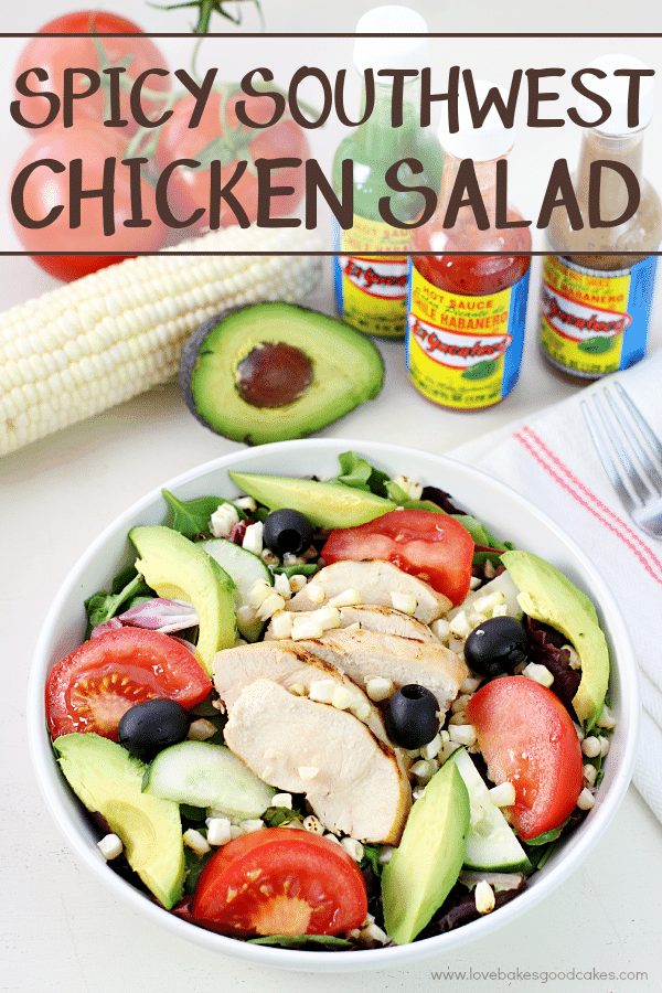 spicy southwest chicken salad