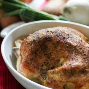 This delicious easy baked chicken recipe is moist and flavorful and one of my favorite whole 30 compliant and paleo compliant chicken recipes.