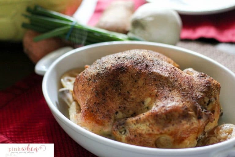 This delicious easy baked chicken recipe is moist and juicy and one of my favorite whole 30 compliant and paleo compliant chicken recipes. 