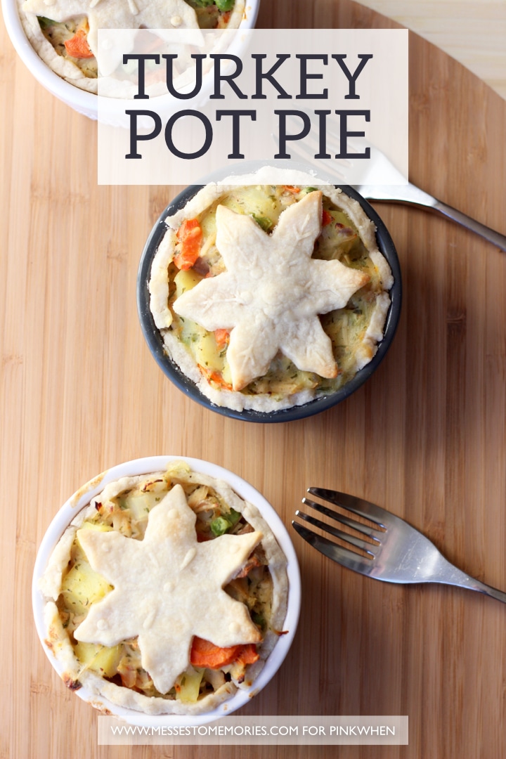 Turkey Pot Pie Recipe - a delicious winter comfort food! 