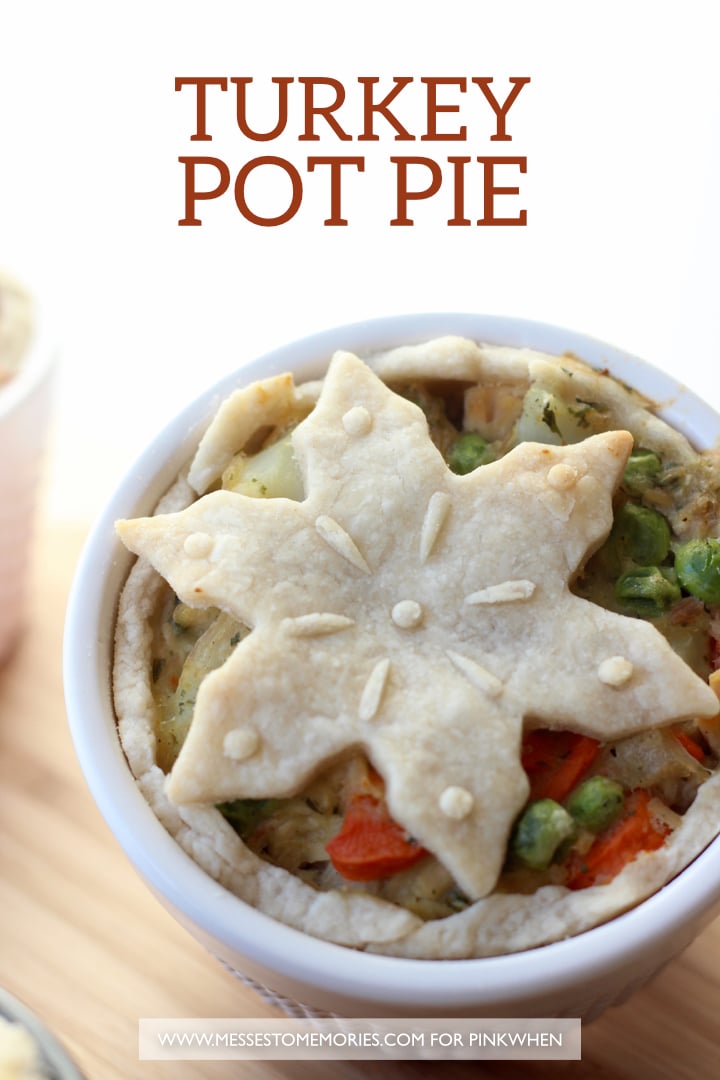 Turkey Pot Pie Recipe - a delicious winter comfort food! 