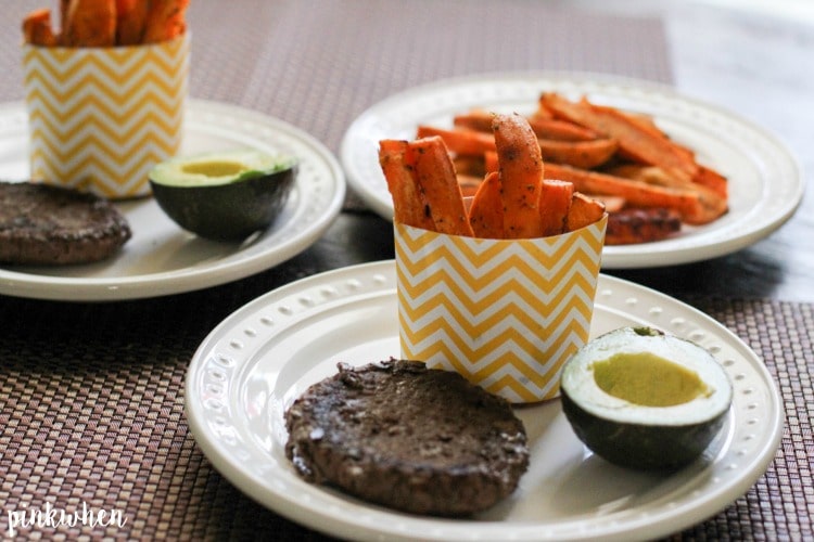 These delicious home cut sweet potato fries are healthy and deliciously easy to make! | PinkWhen