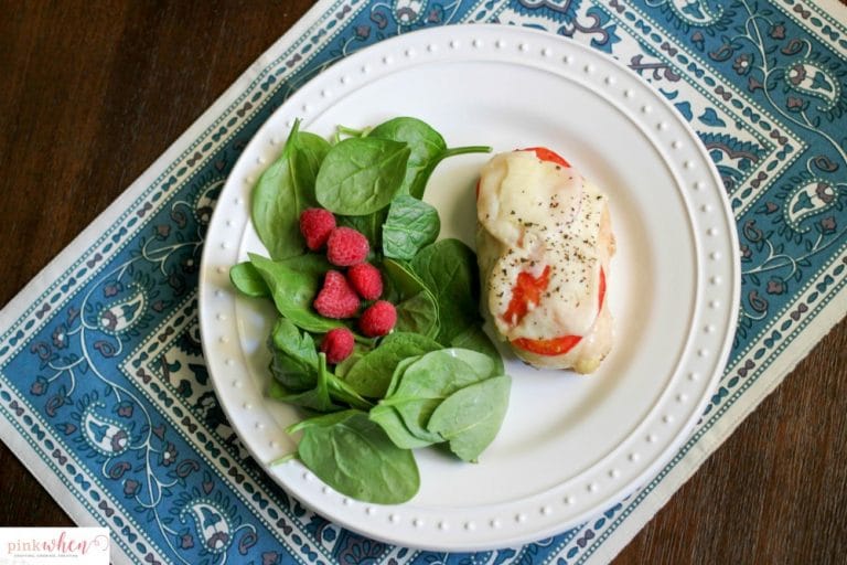 Basil Infused Balsamic Oven Baked Chicken